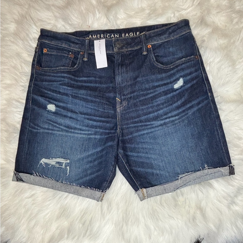 American Eagle Distressed Denim Shorts